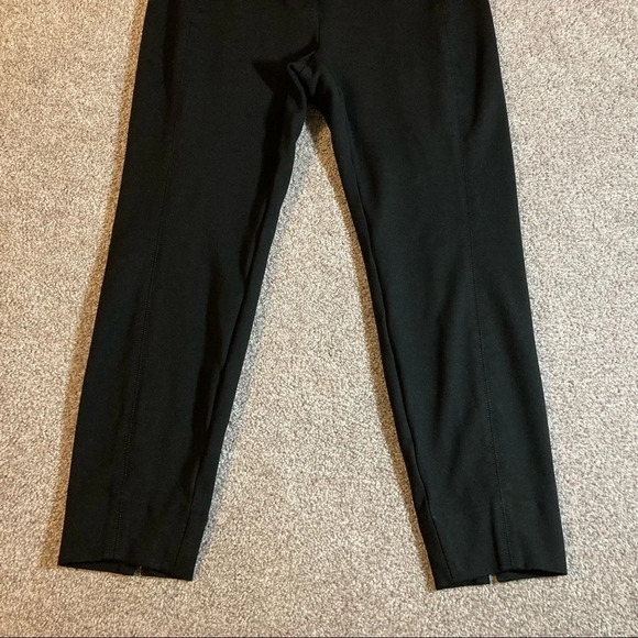 NWOT Talbots Black Stretch Ankle Pants 4P - Picture 3 of 14